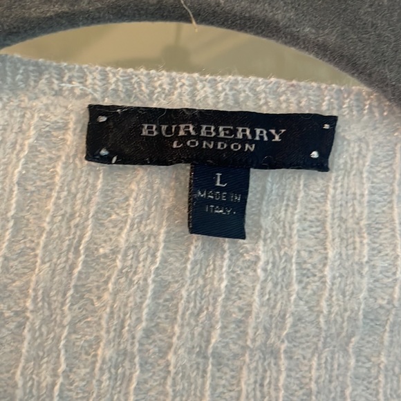 Burberry Sweater- Light Blue - Picture 2 of 9